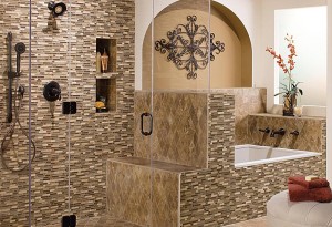 backsplash tile in bathroom