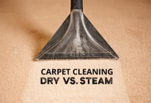 Dry Carpet Cleaning vs. Steam Carpet Cleaning